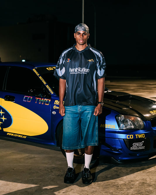 Subaru WRC Jersey in Black