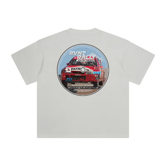Mitsubishi WRC Tee in White