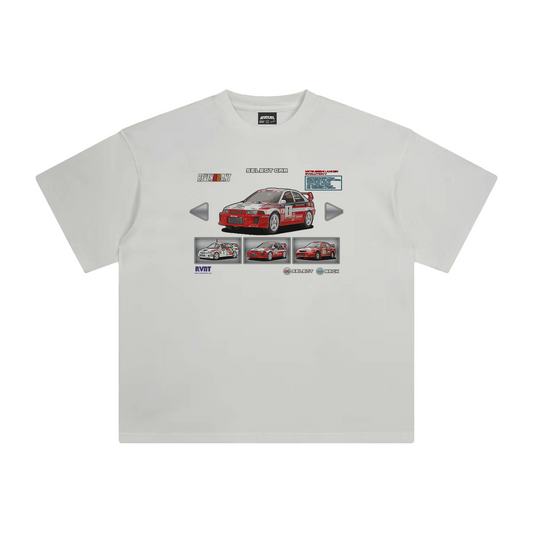 Mitsubishi WRC Tee in White