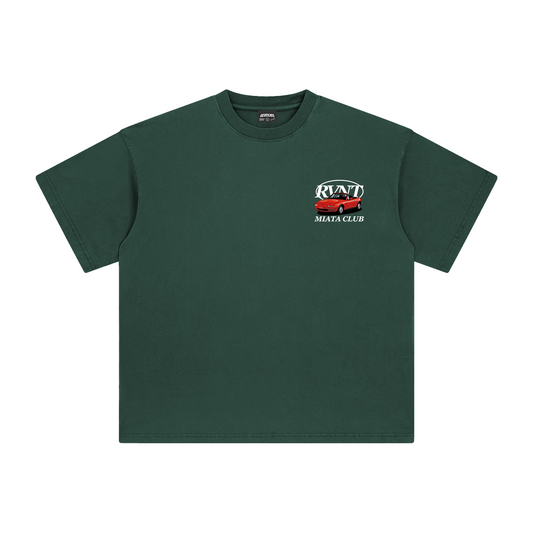 Miata Club Tee in Retro Green