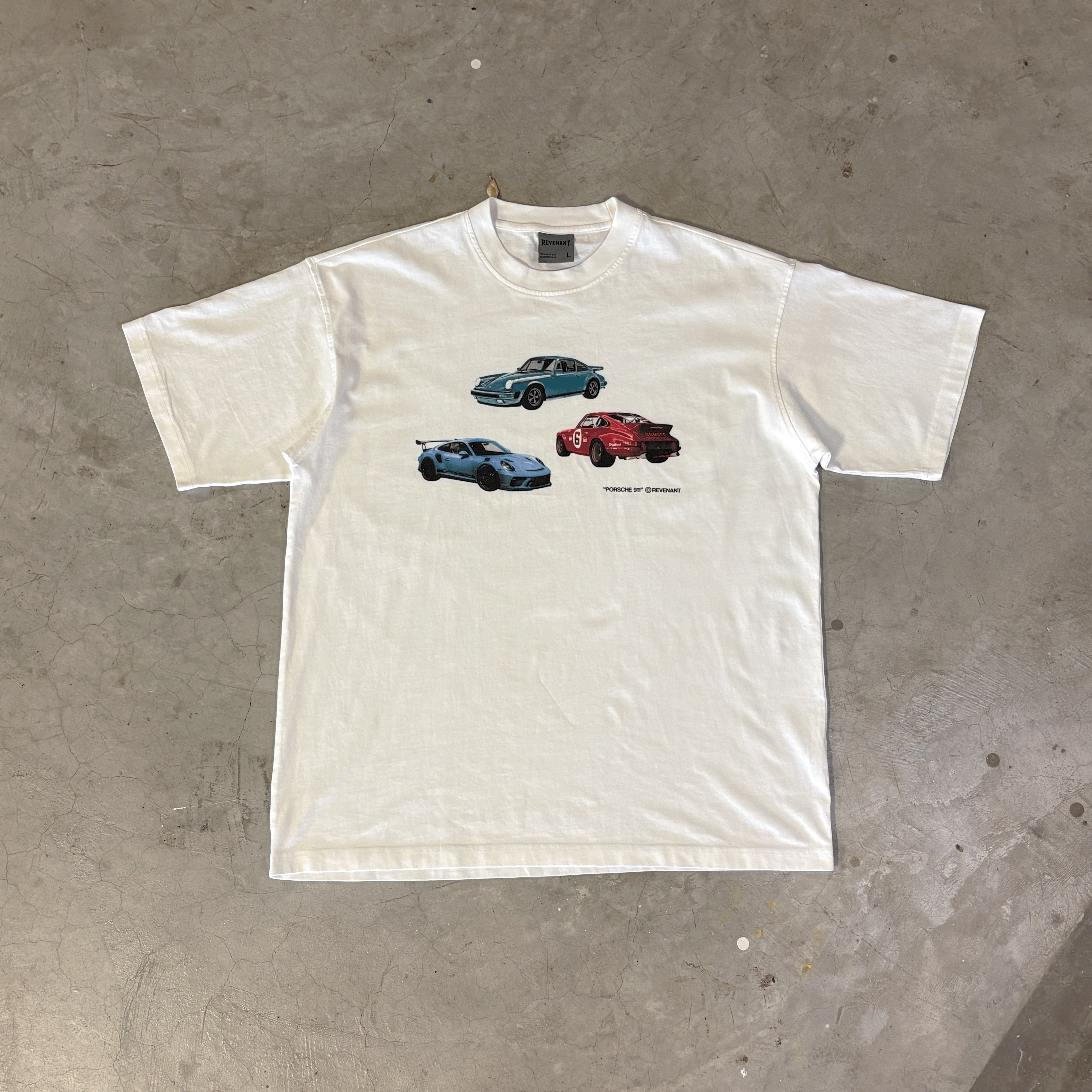 Porsche 911 Tee in White