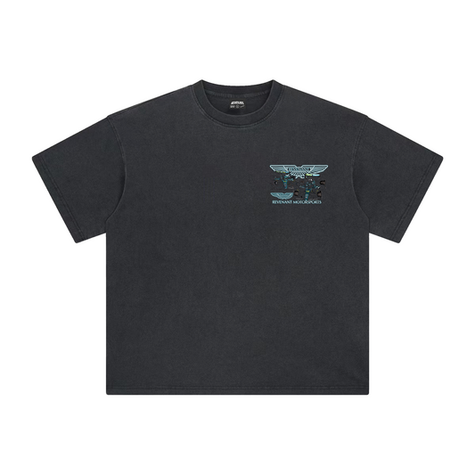 Aston Martin '25 Tee in Washed Black