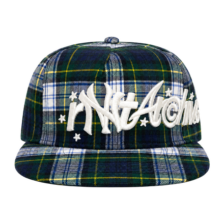 RVNTARCHIVE PLAID CAP BRASIL