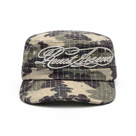 Needlestitch Camouflage Embroidered Cadet Cap