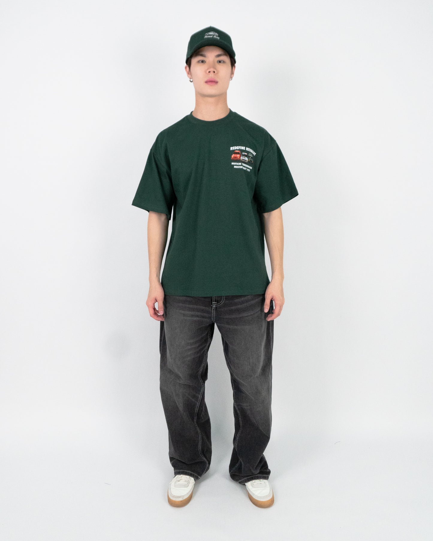 90's DTM Redefine Rivalry Tee in Green