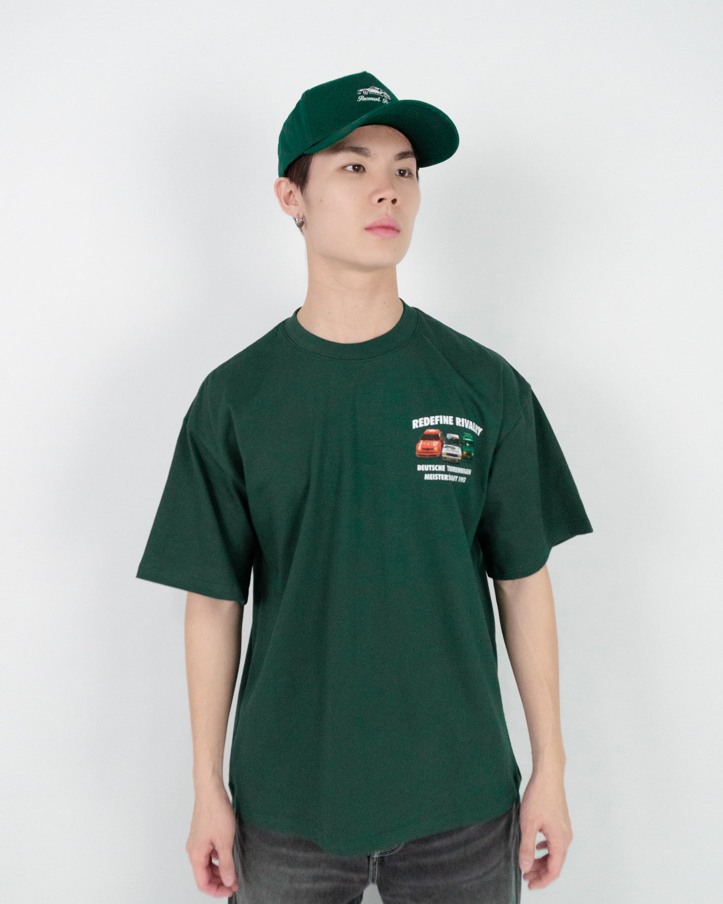 90's DTM Redefine Rivalry Tee in Green