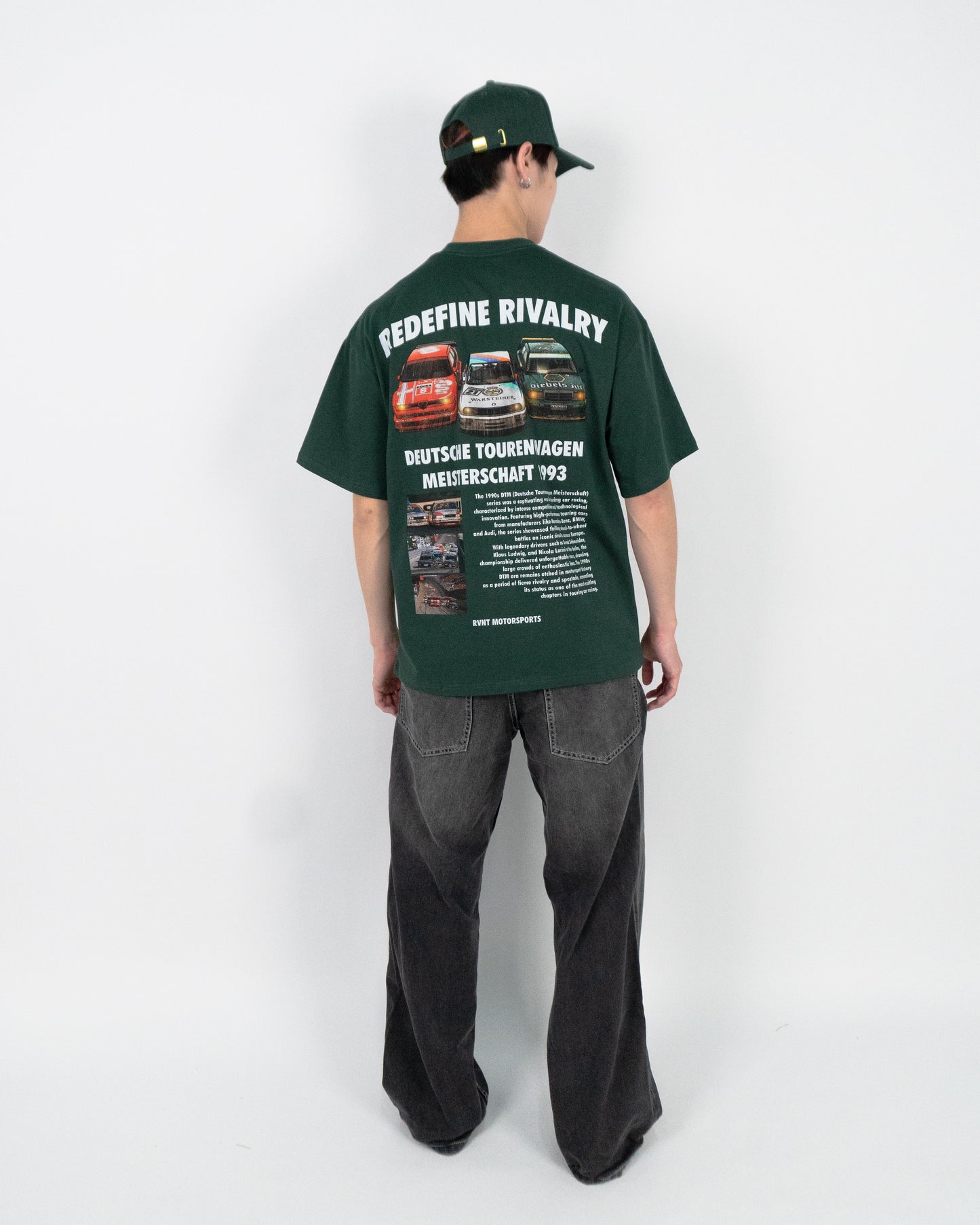 90's DTM Redefine Rivalry Tee in Green