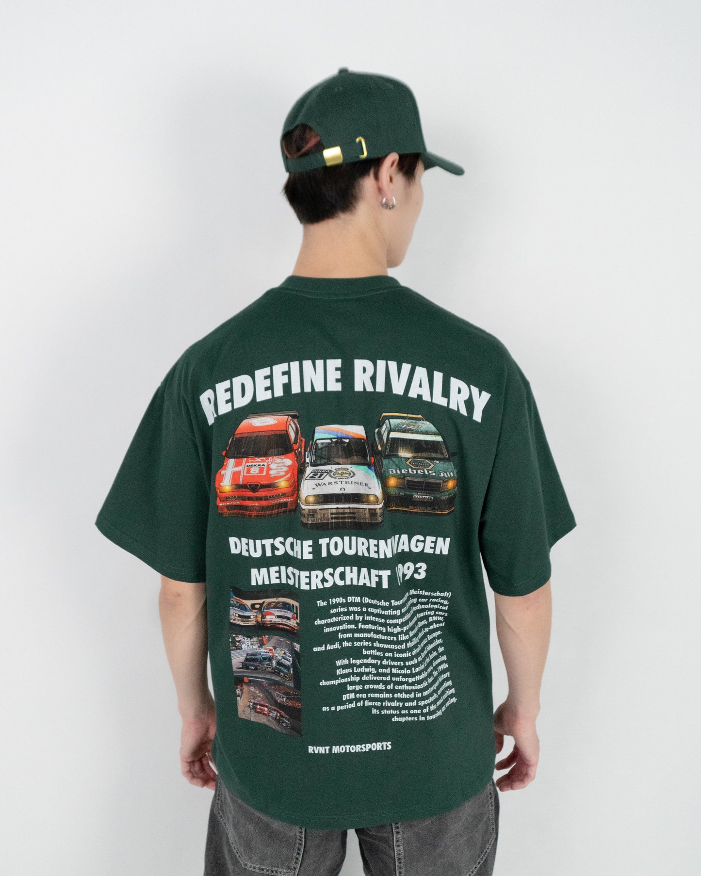 90's DTM Redefine Rivalry Tee in Green