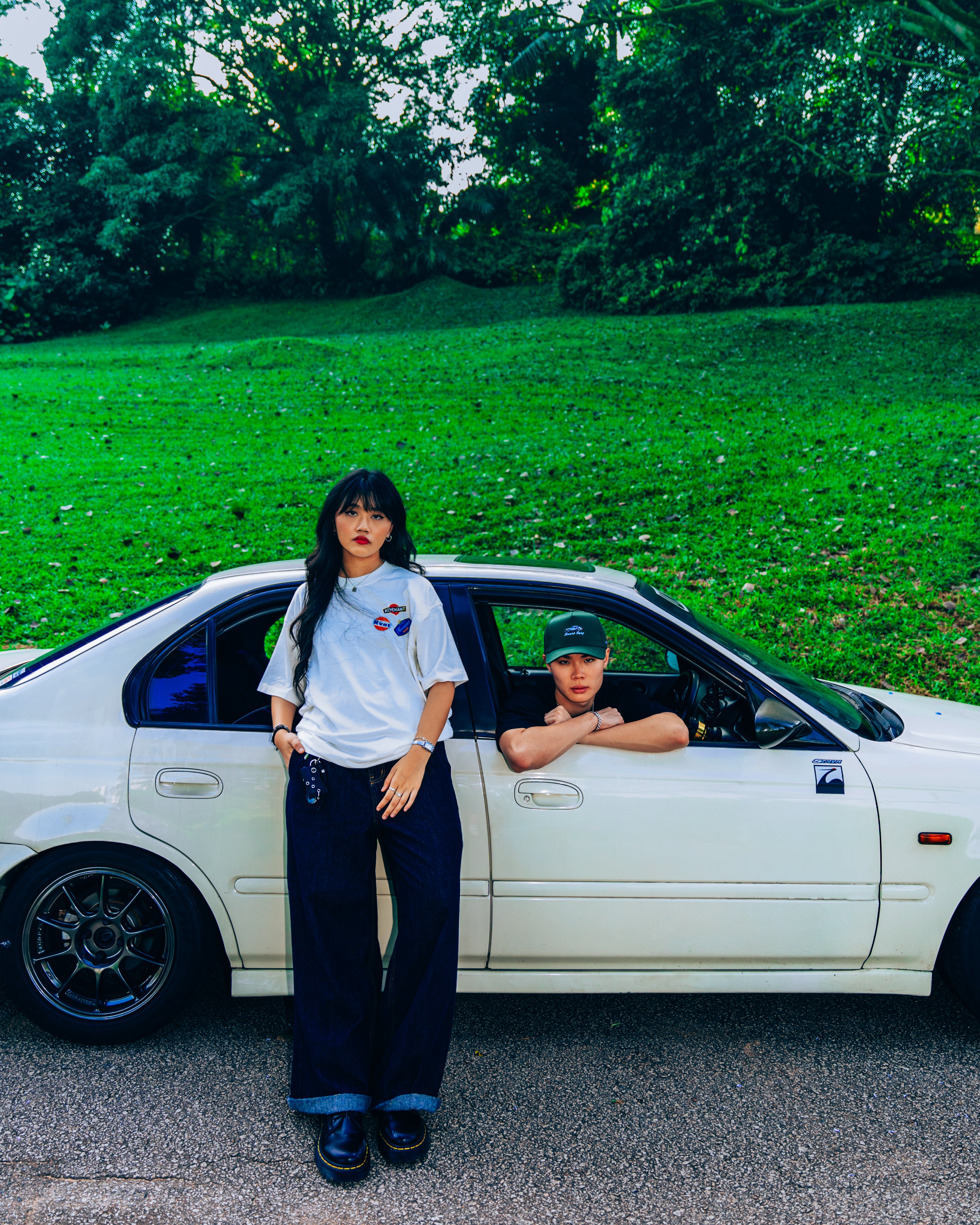 Porsche Motorsports Tee in White