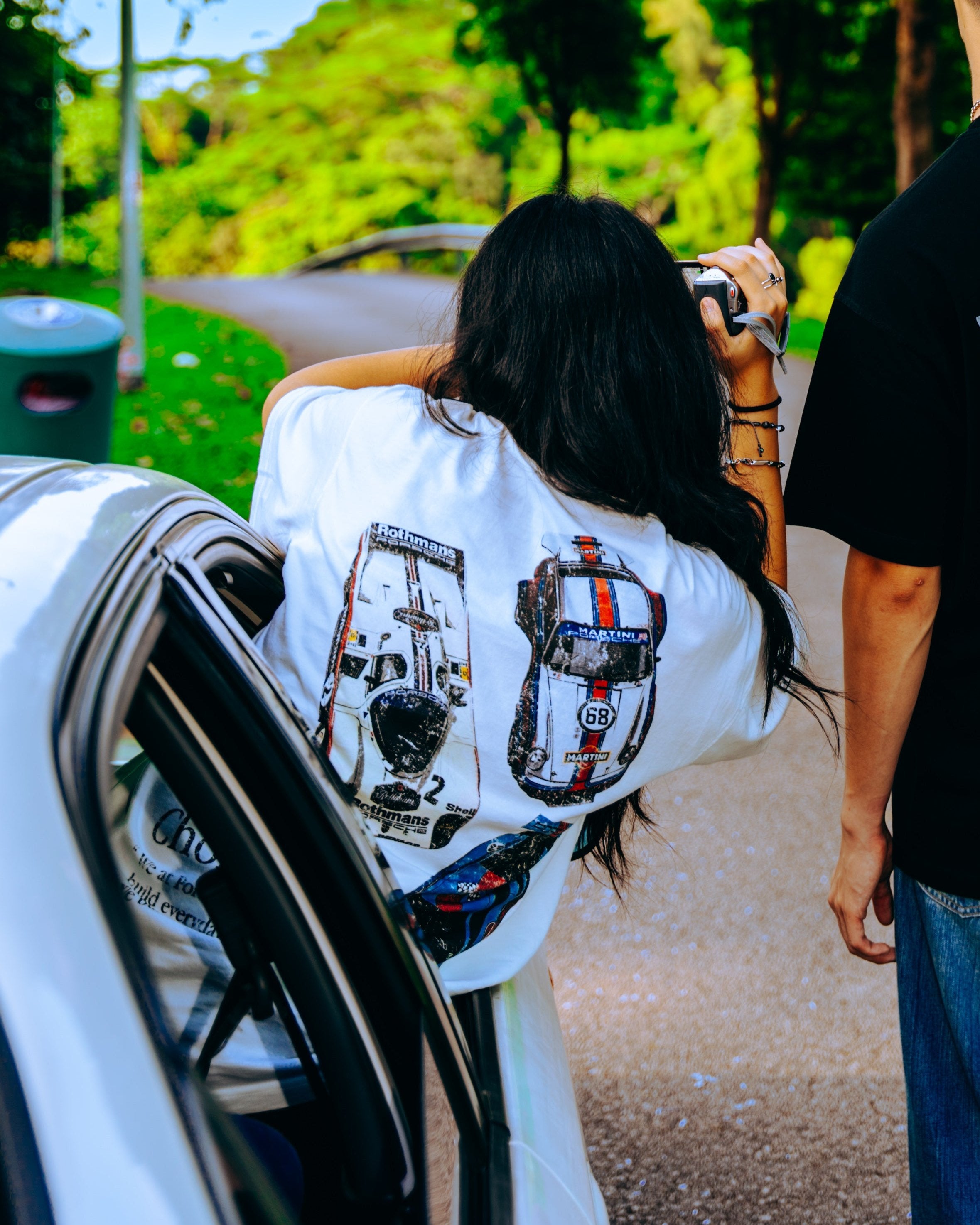 Porsche Motorsports Tee in White