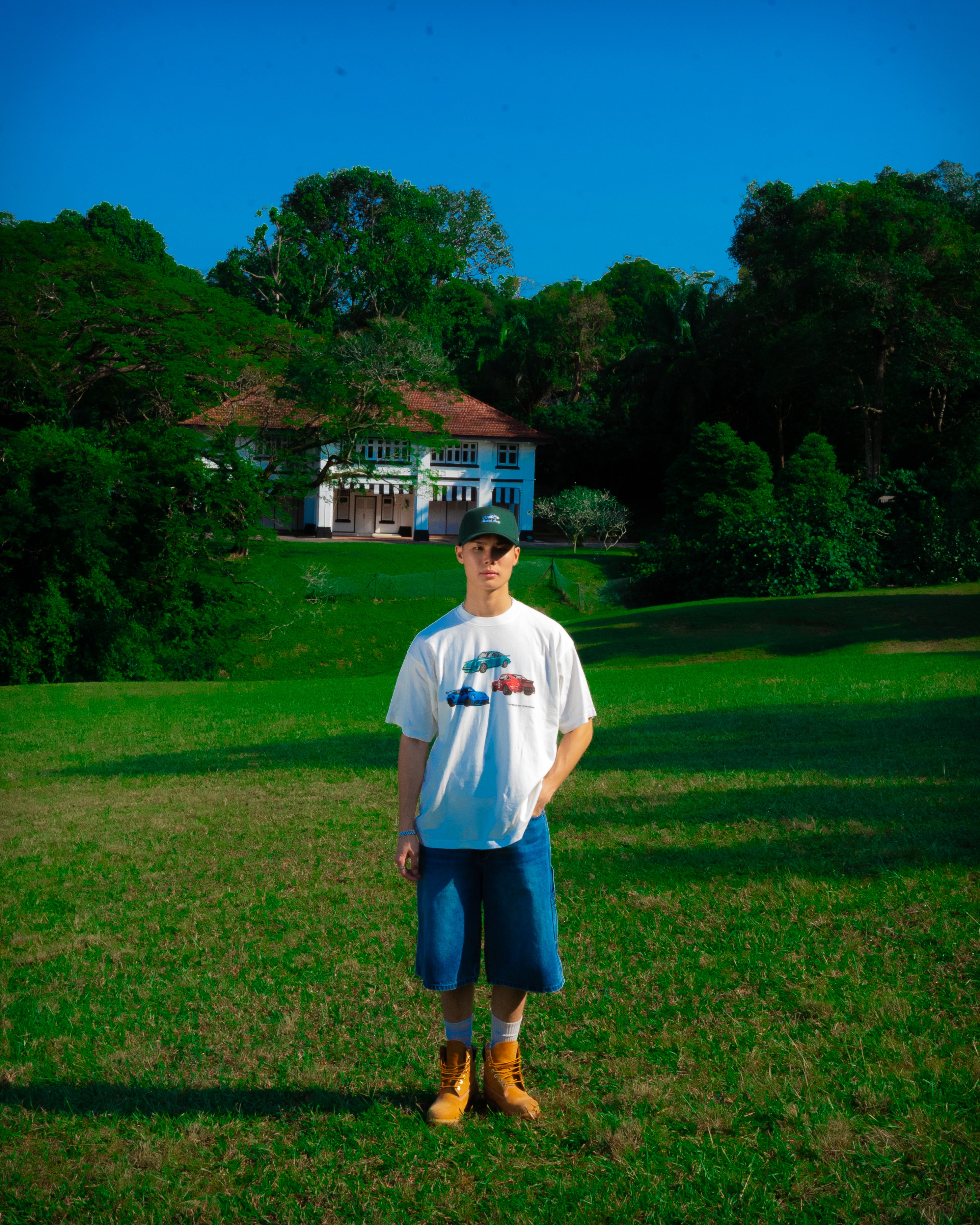 Porsche 911 Tee in White