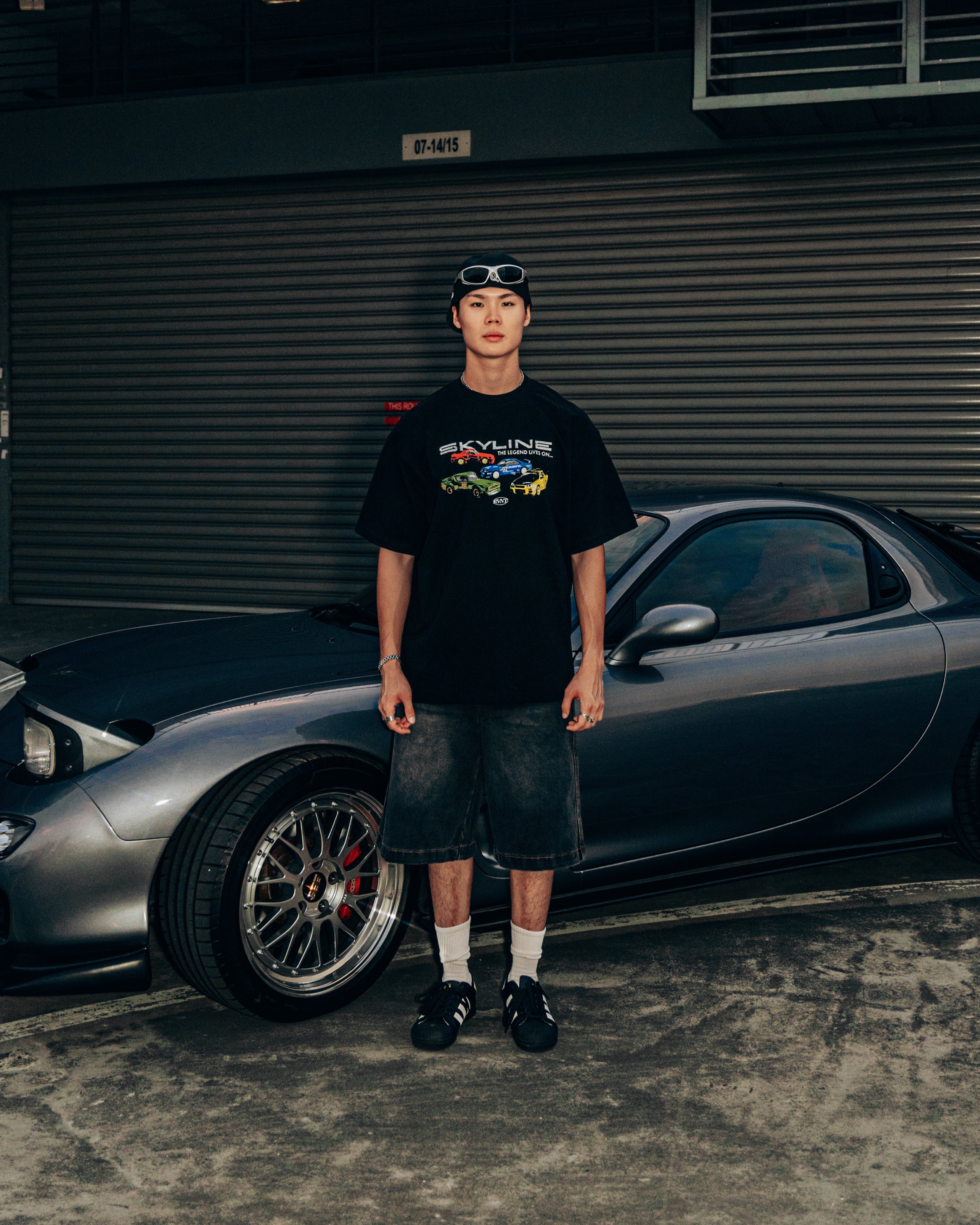 Nissan Skyline Tee in Black