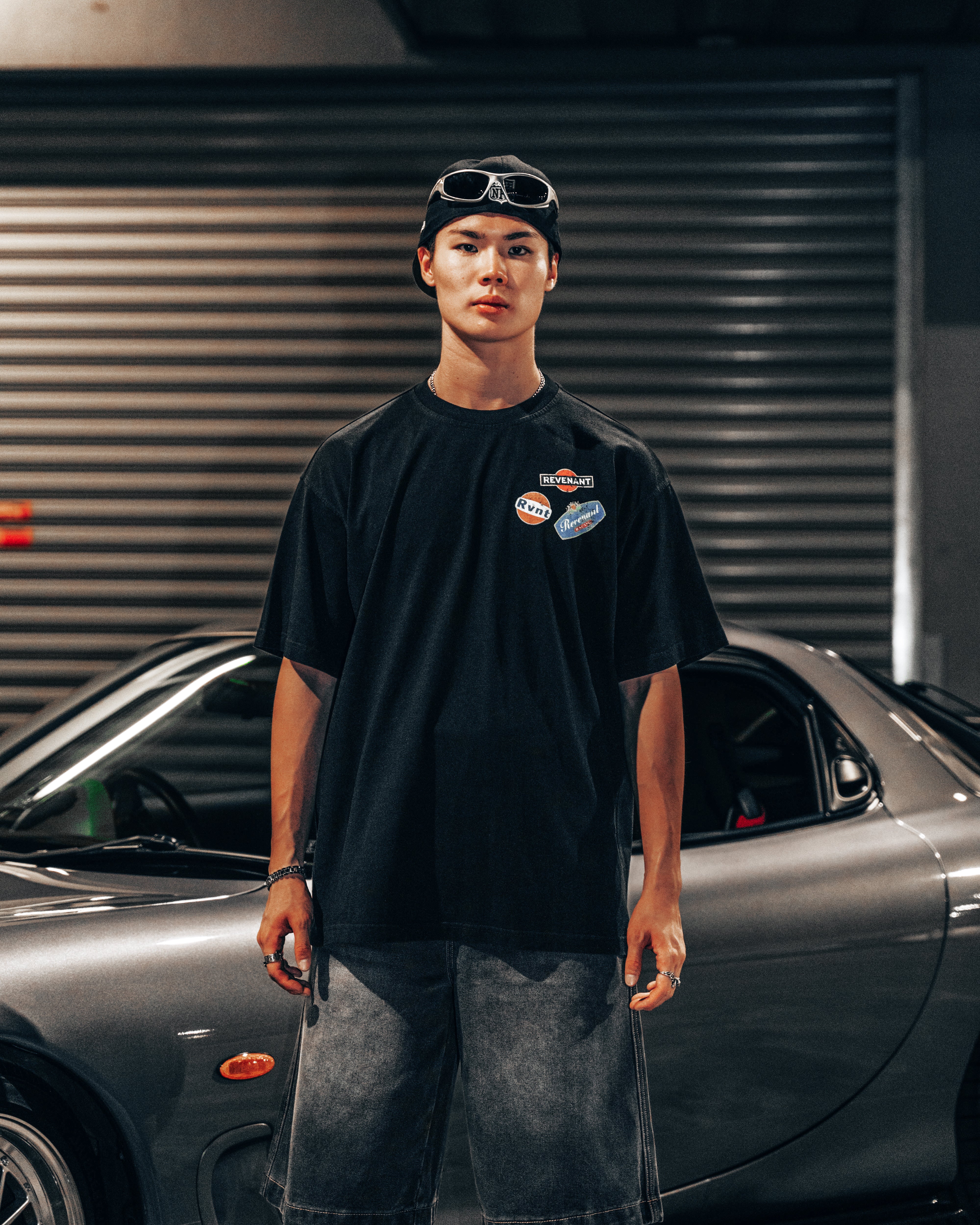 Porsche Motorsports Tee in Black