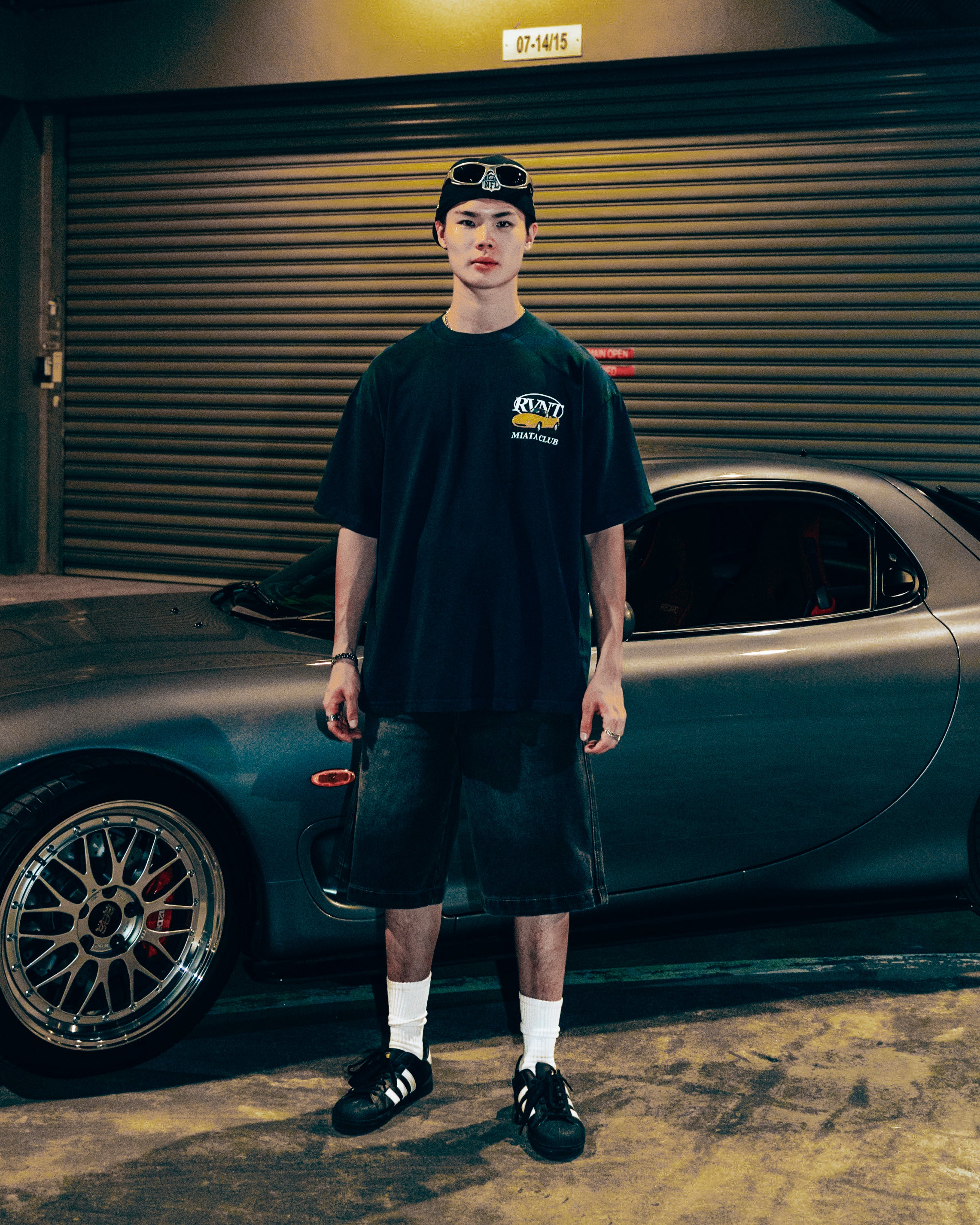 Miata Club Tee in Retro Blue