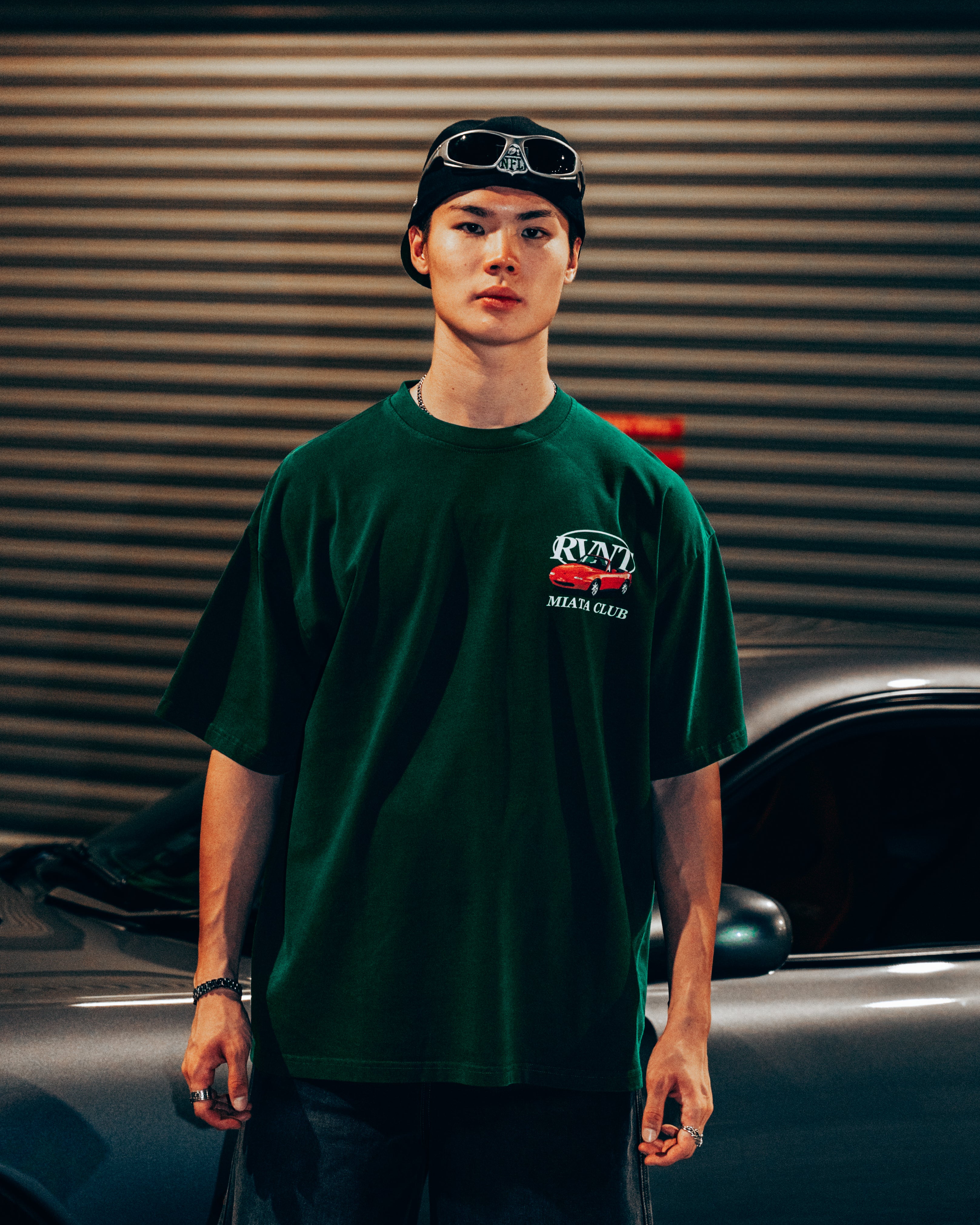 Miata Club Tee in Retro Green