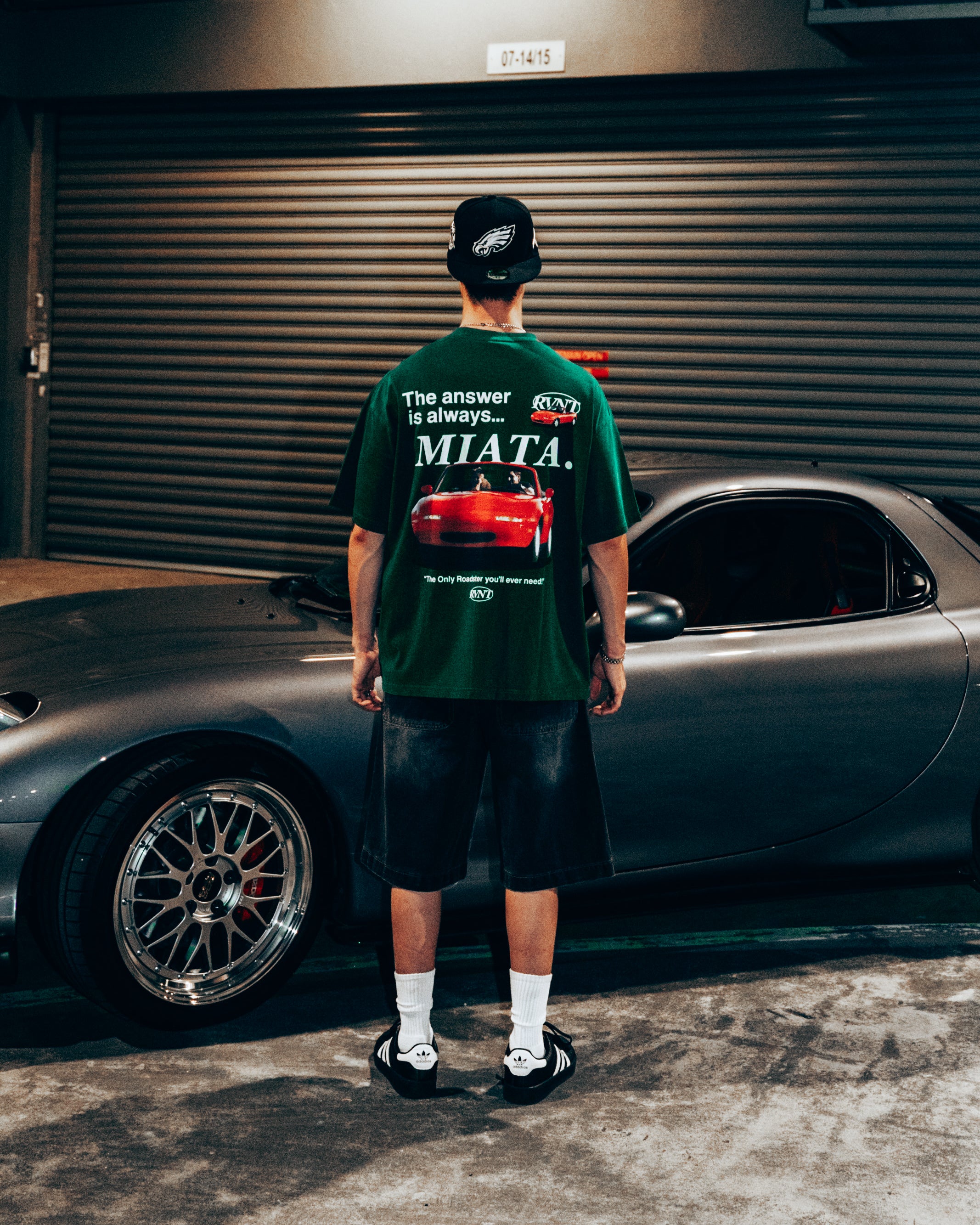 Miata Club Tee in Retro Green