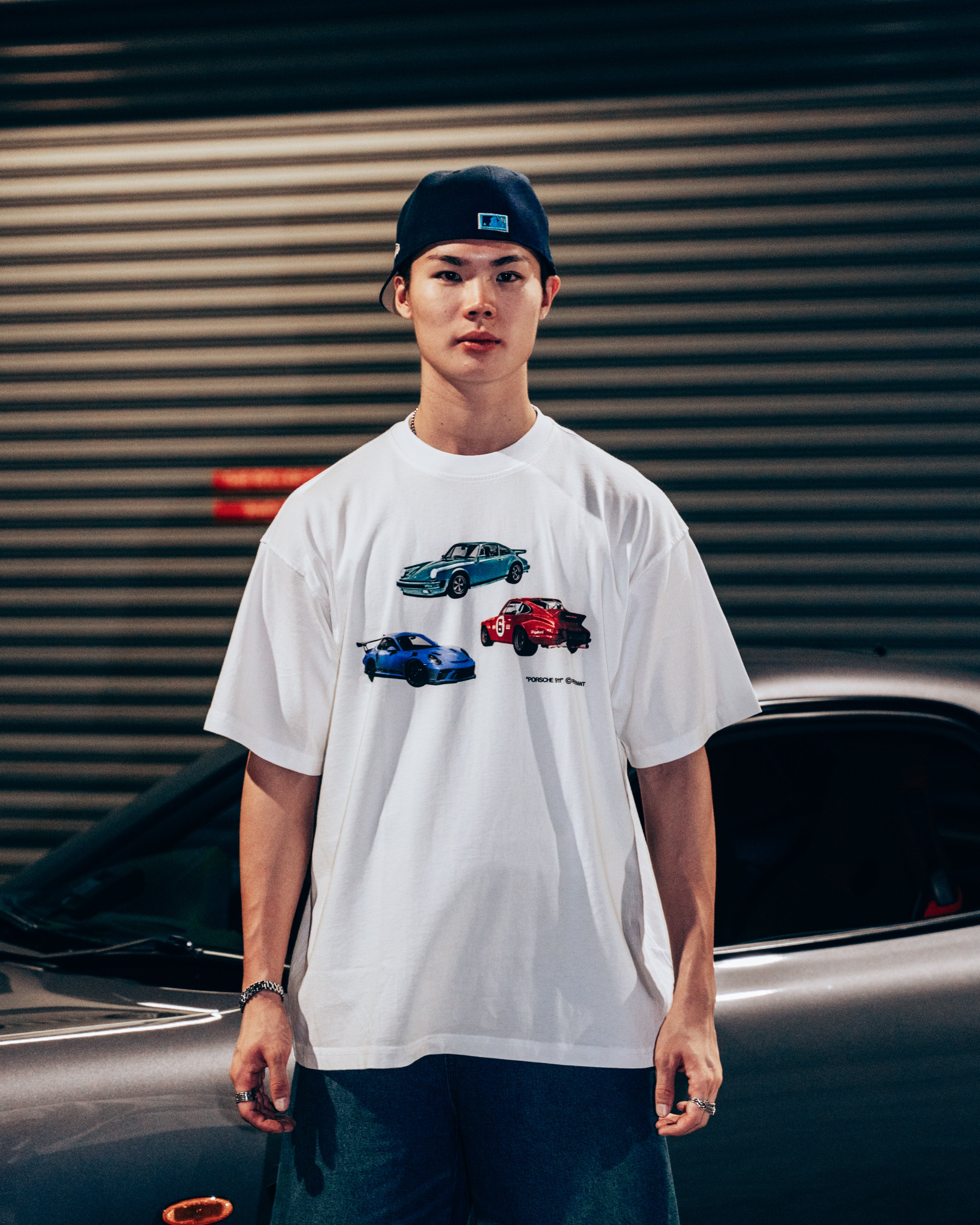 Porsche 911 Tee in White