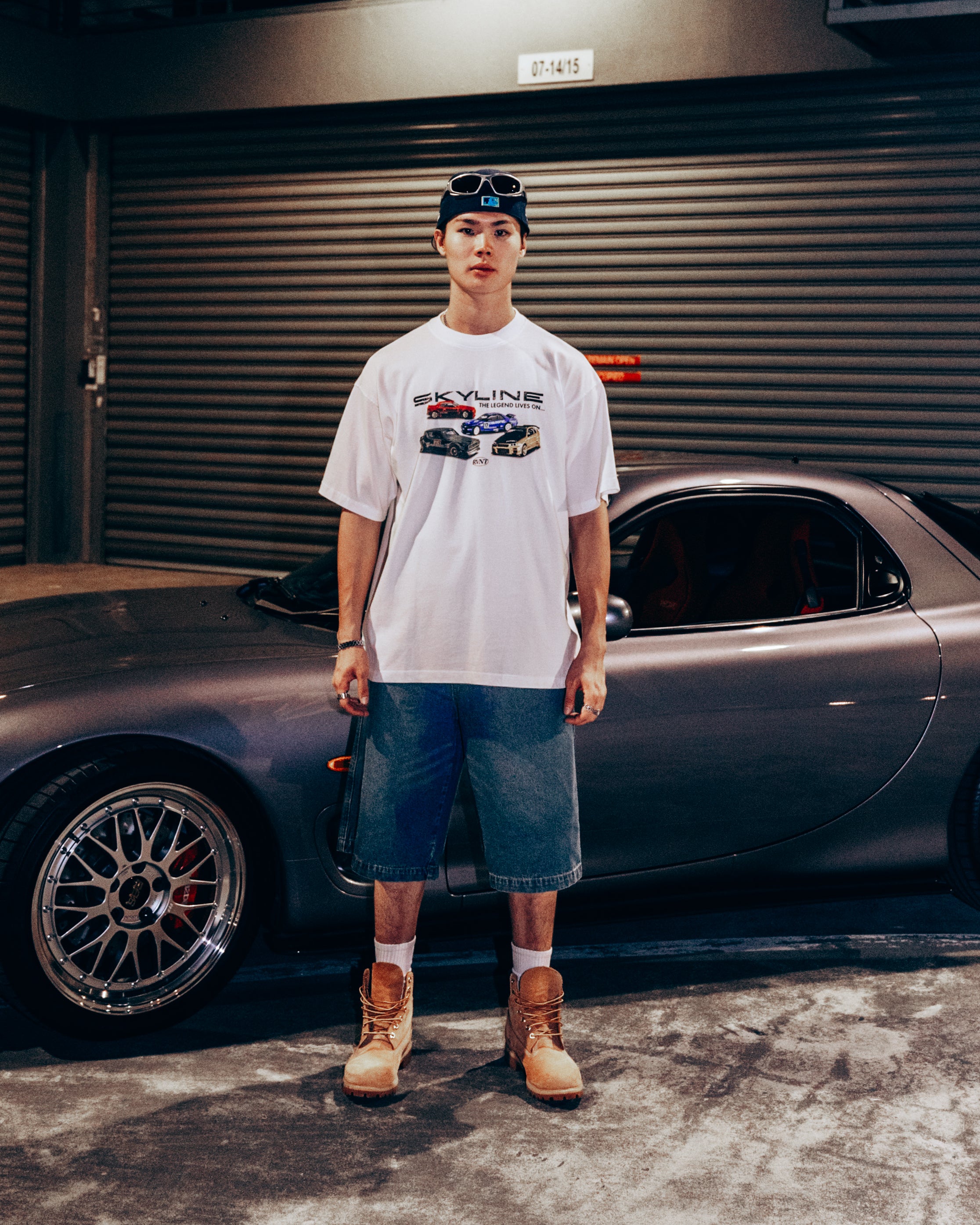 Nissan Skyline Tee in White