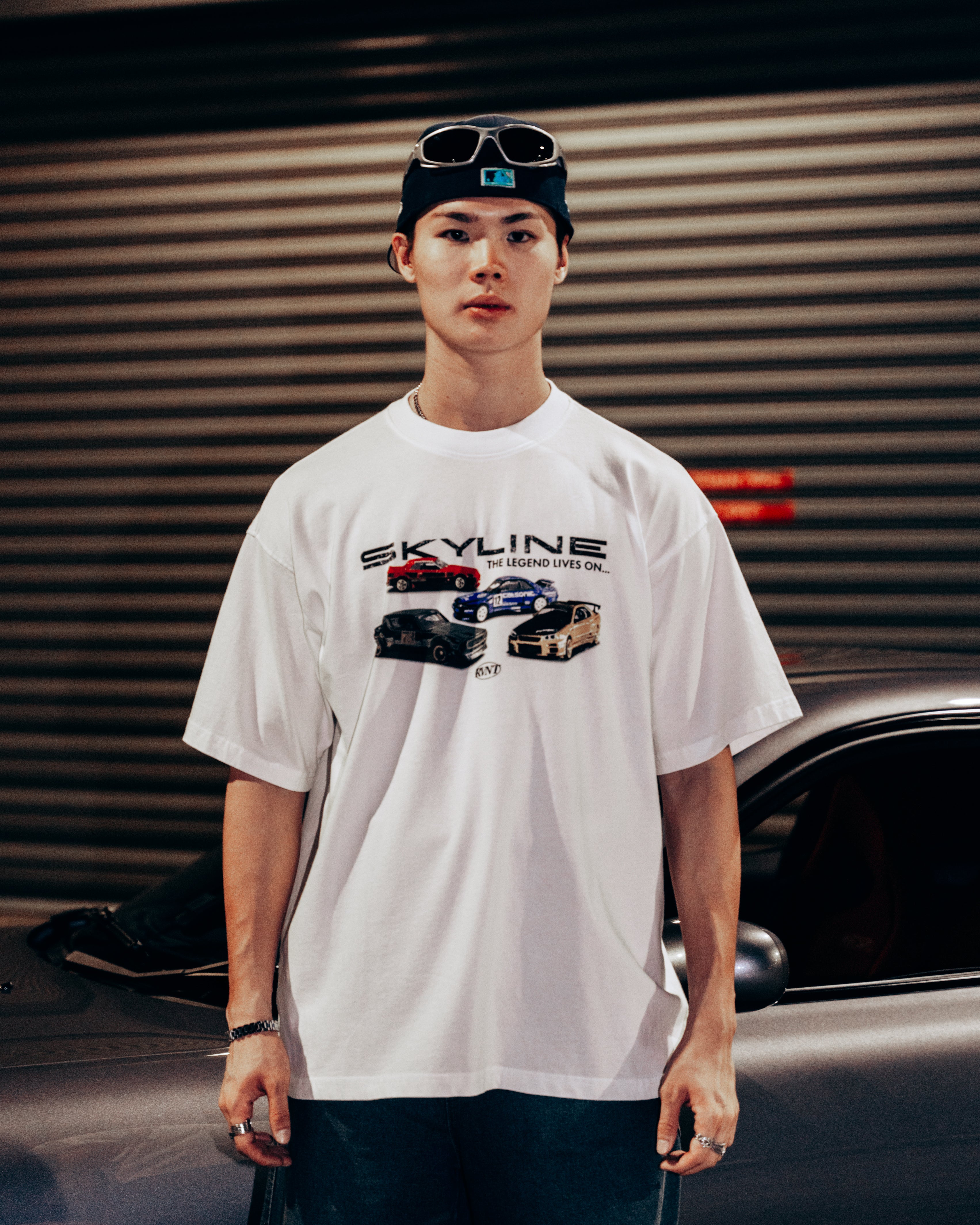 Nissan Skyline Tee in White