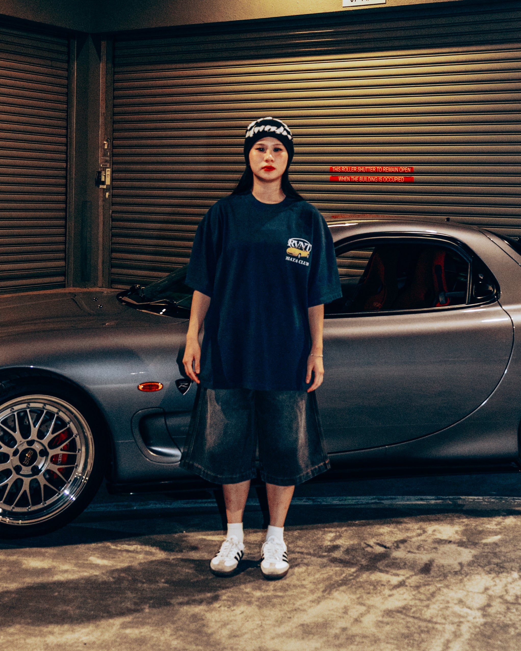 Miata Club Tee in Retro Blue