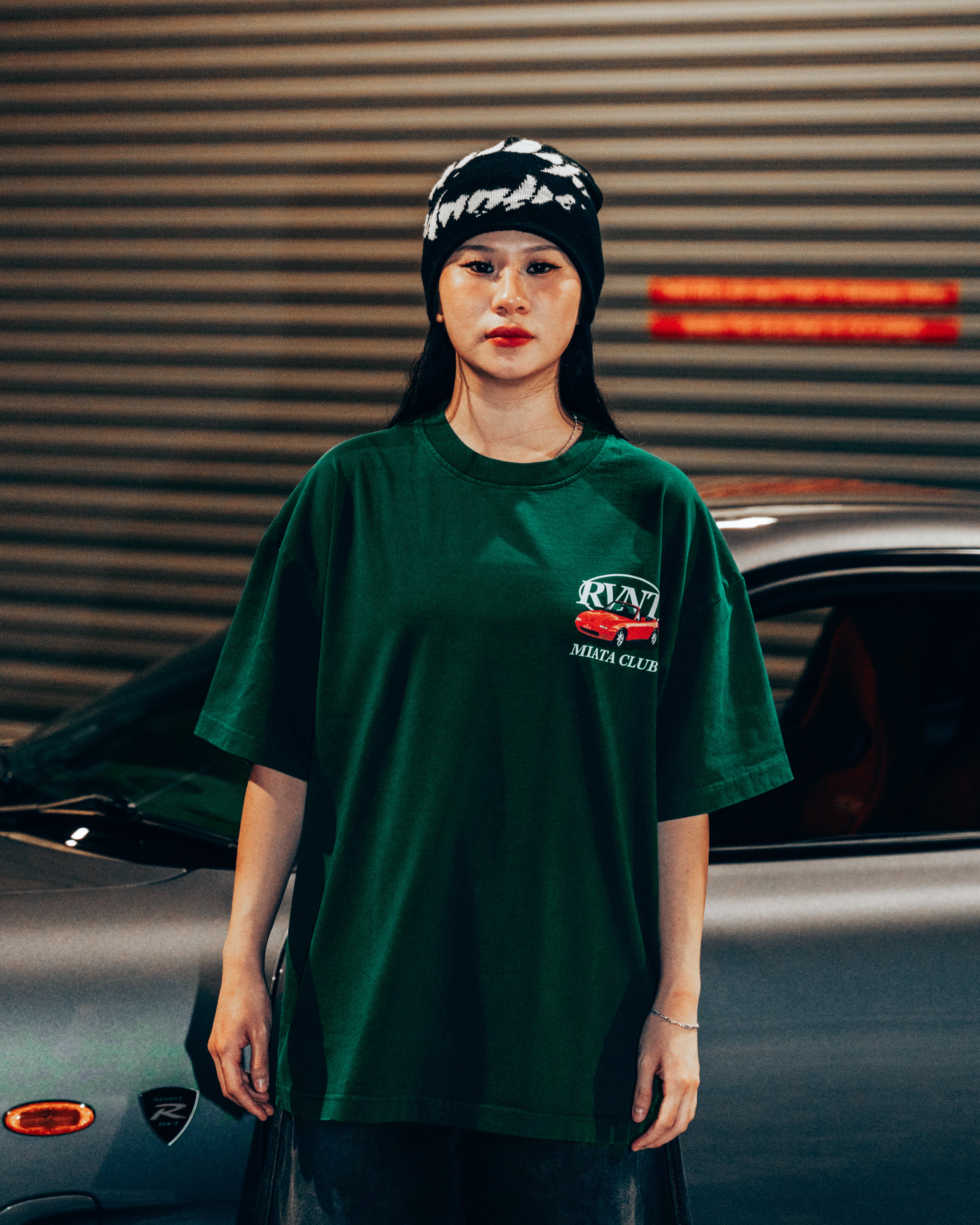 Miata Club Tee in Retro Green