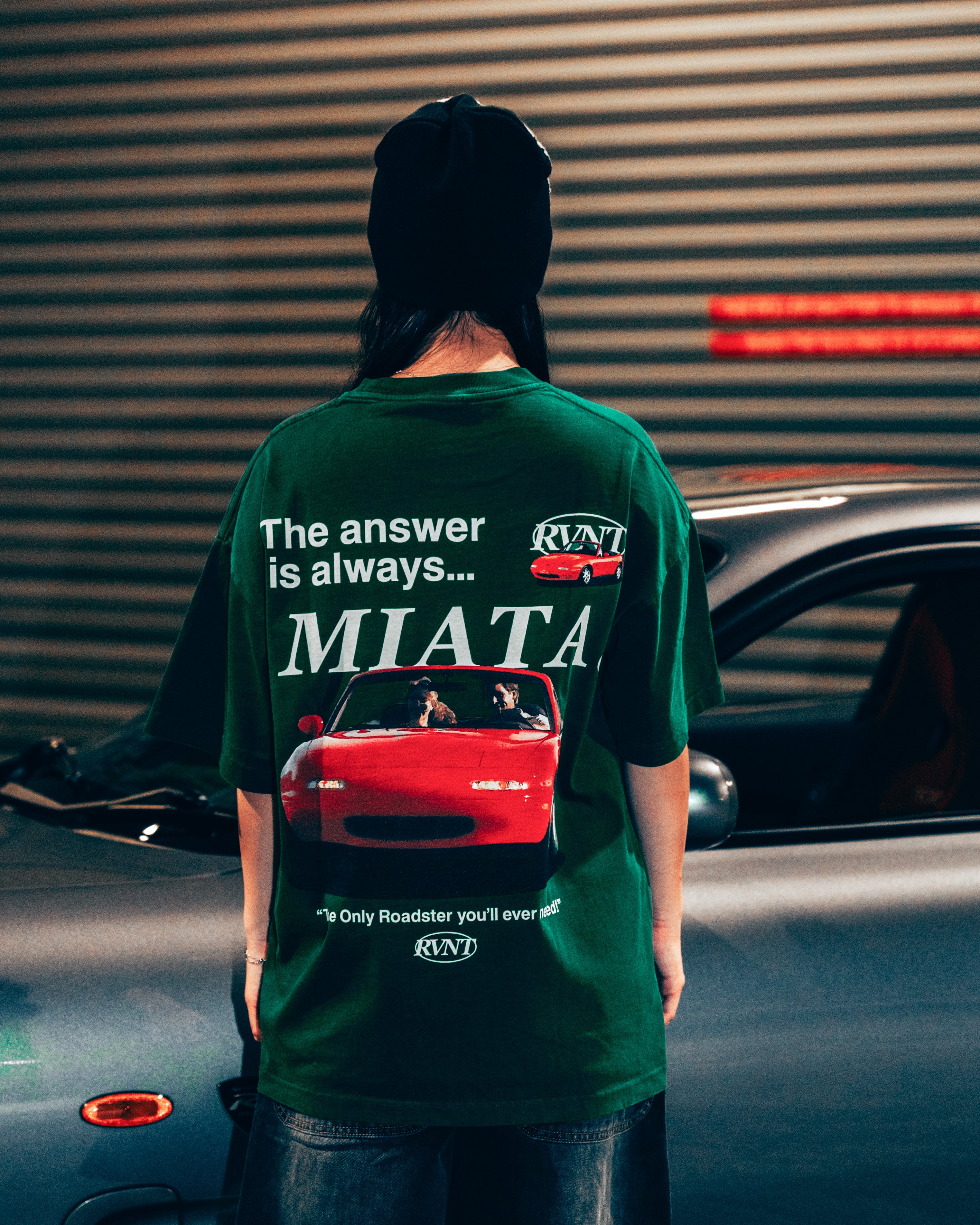 Miata Club Tee in Retro Green