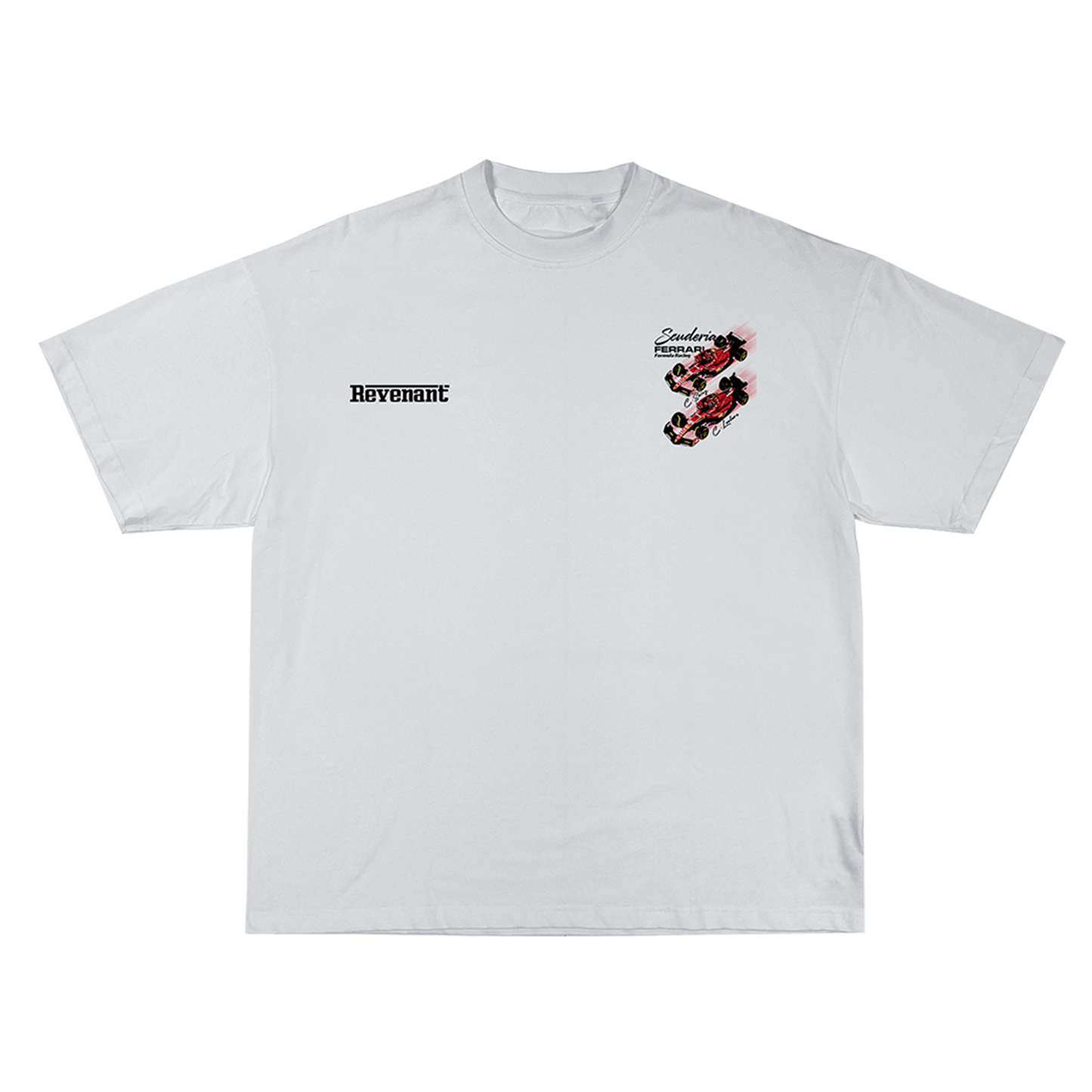 Team Ferrari Tee in White