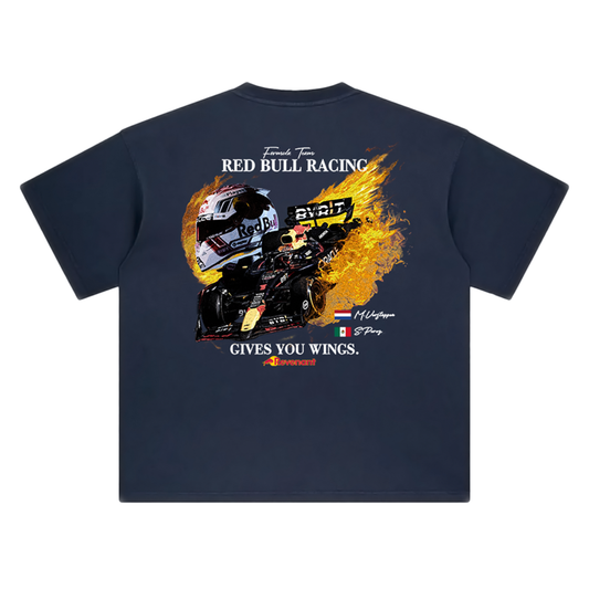 Red Bull Racing Tee in Washed Navy