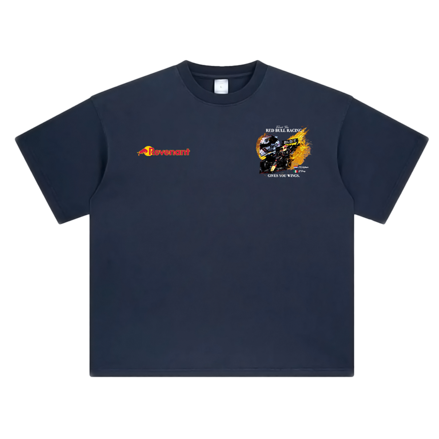 Red Bull Racing Tee in Washed Navy