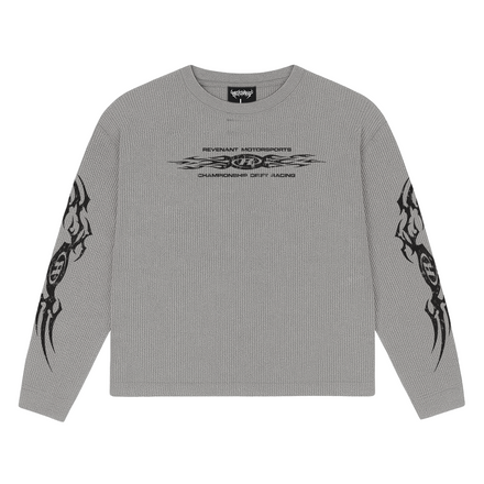 REVENANT Drift Team Tribal Thermal Long Sleeve in Grey