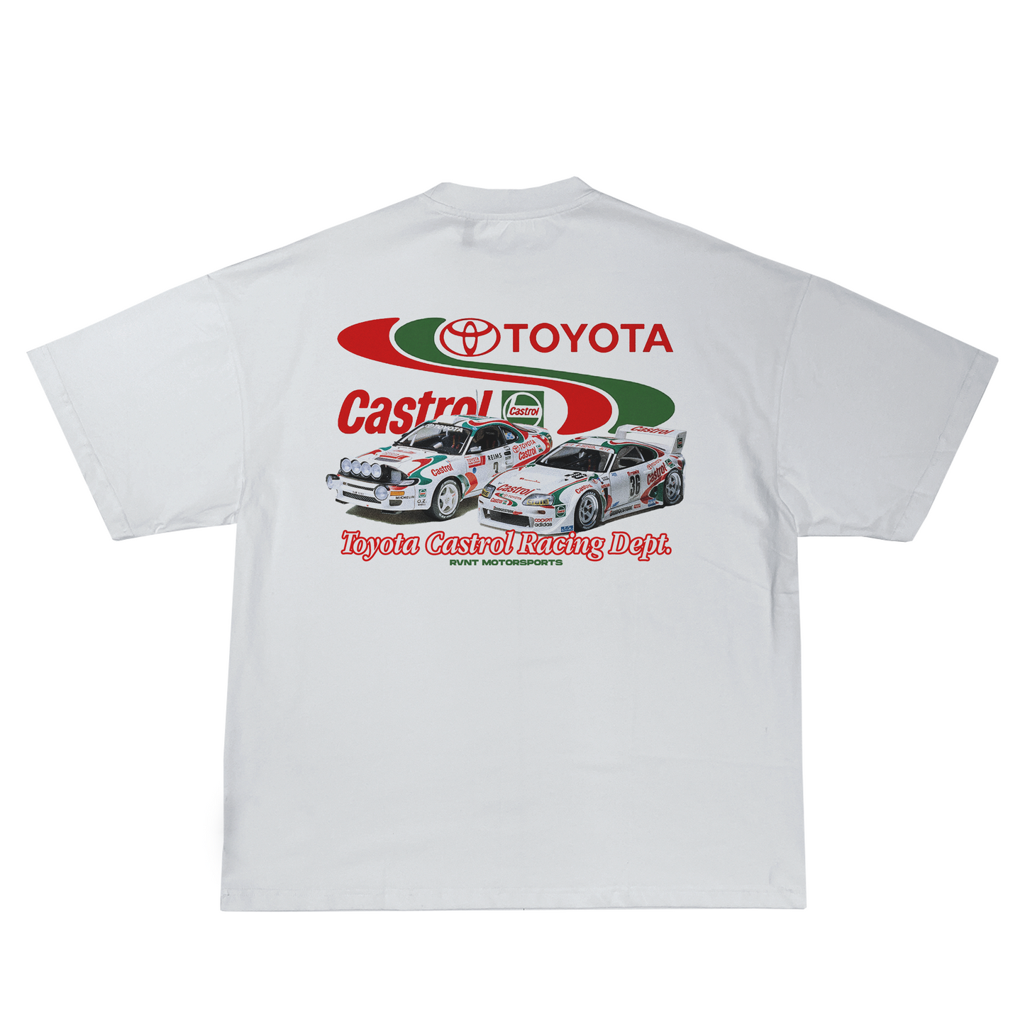 Castrol Toyota Racing Tee in White