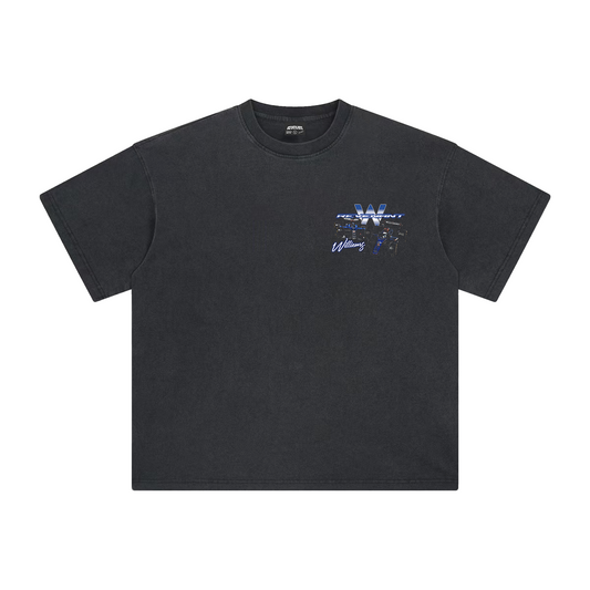 Williams Racing '25 Tee in Washed Black