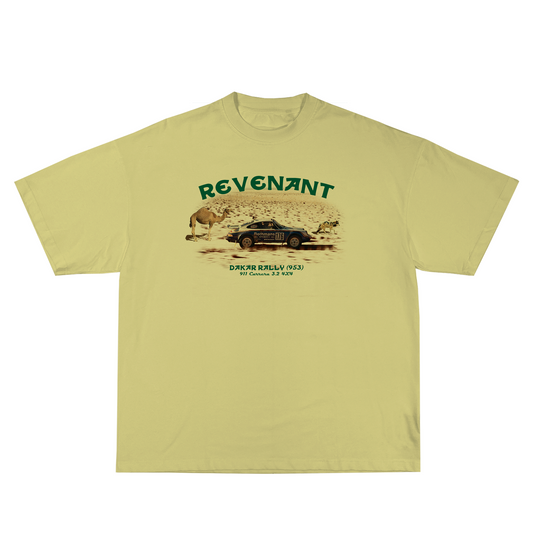 Porsche 953 Dakar Rally Tee in Cream