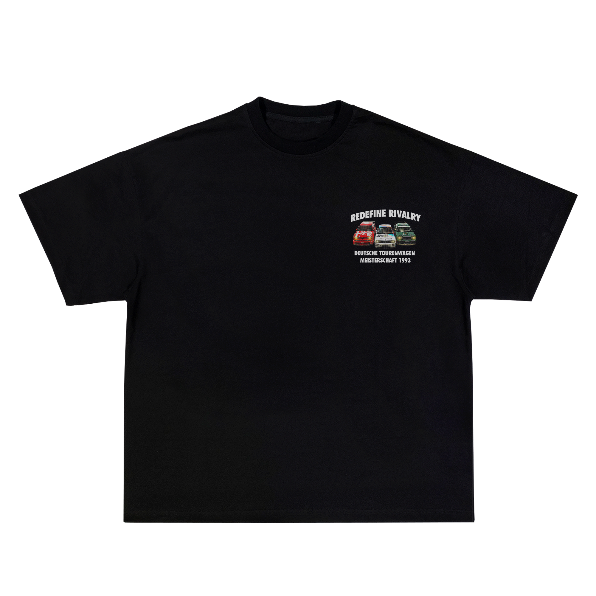 90's DTM Redefine Rivalry Tee in Black