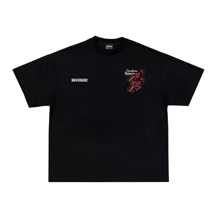 Team Ferrari Tee in Black