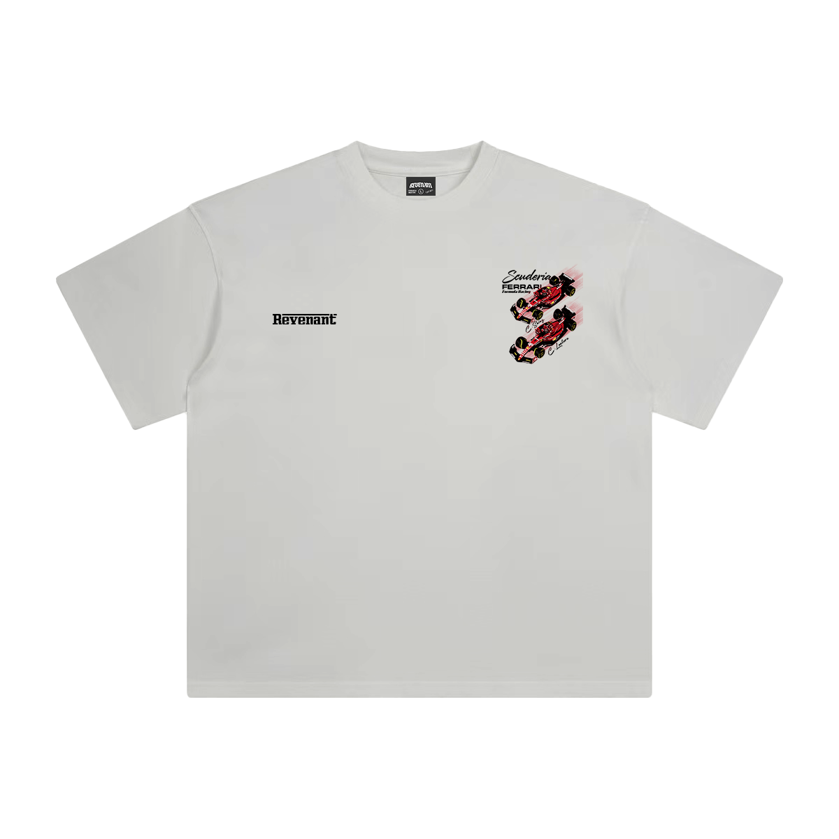 Team Ferrari Tee in White