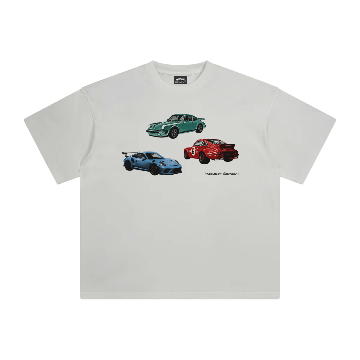 Porsche 911 Tee in White