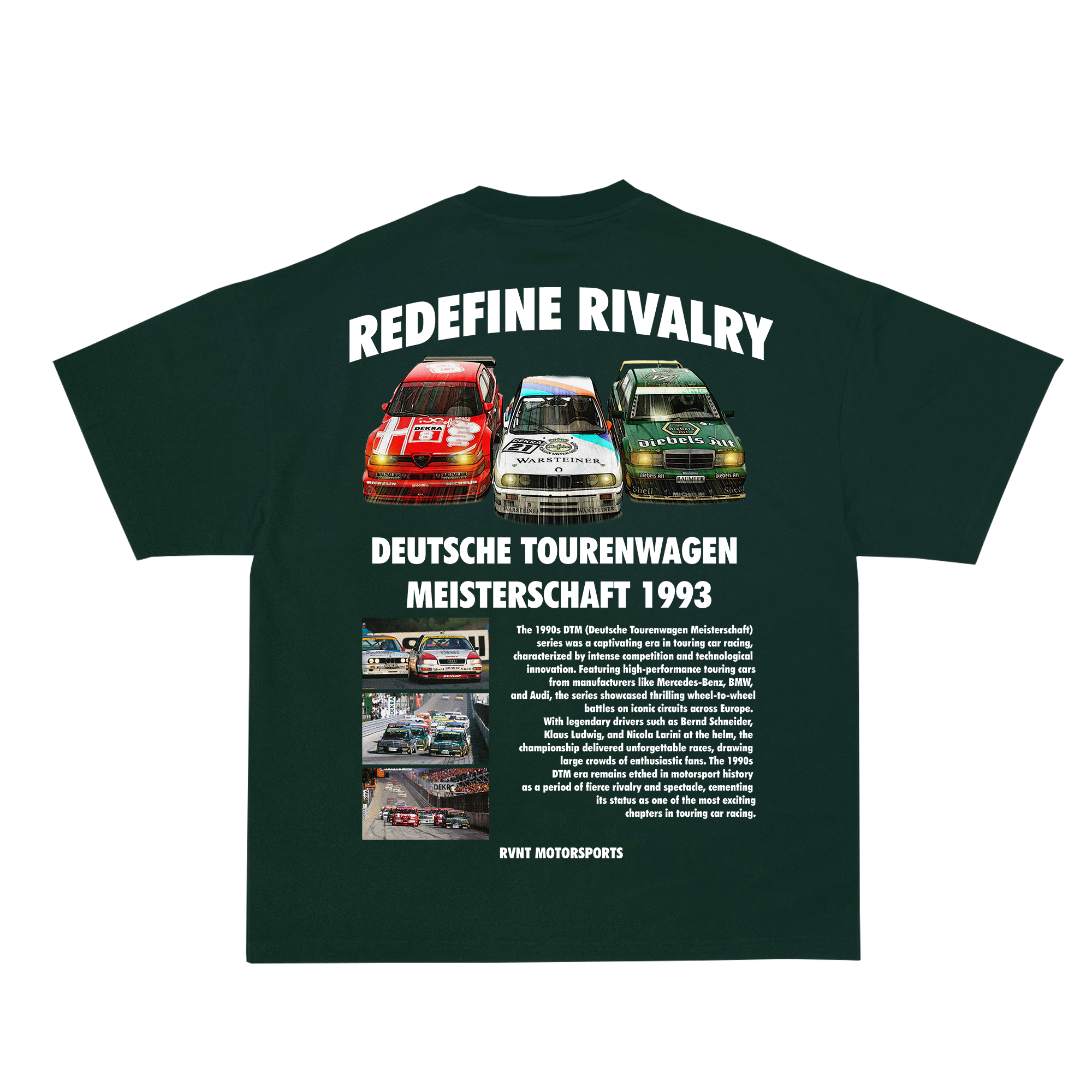 90's DTM Redefine Rivalry Tee in Green