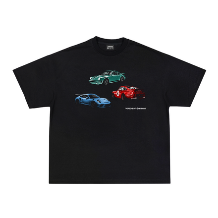 Porsche 911 Tee in Black