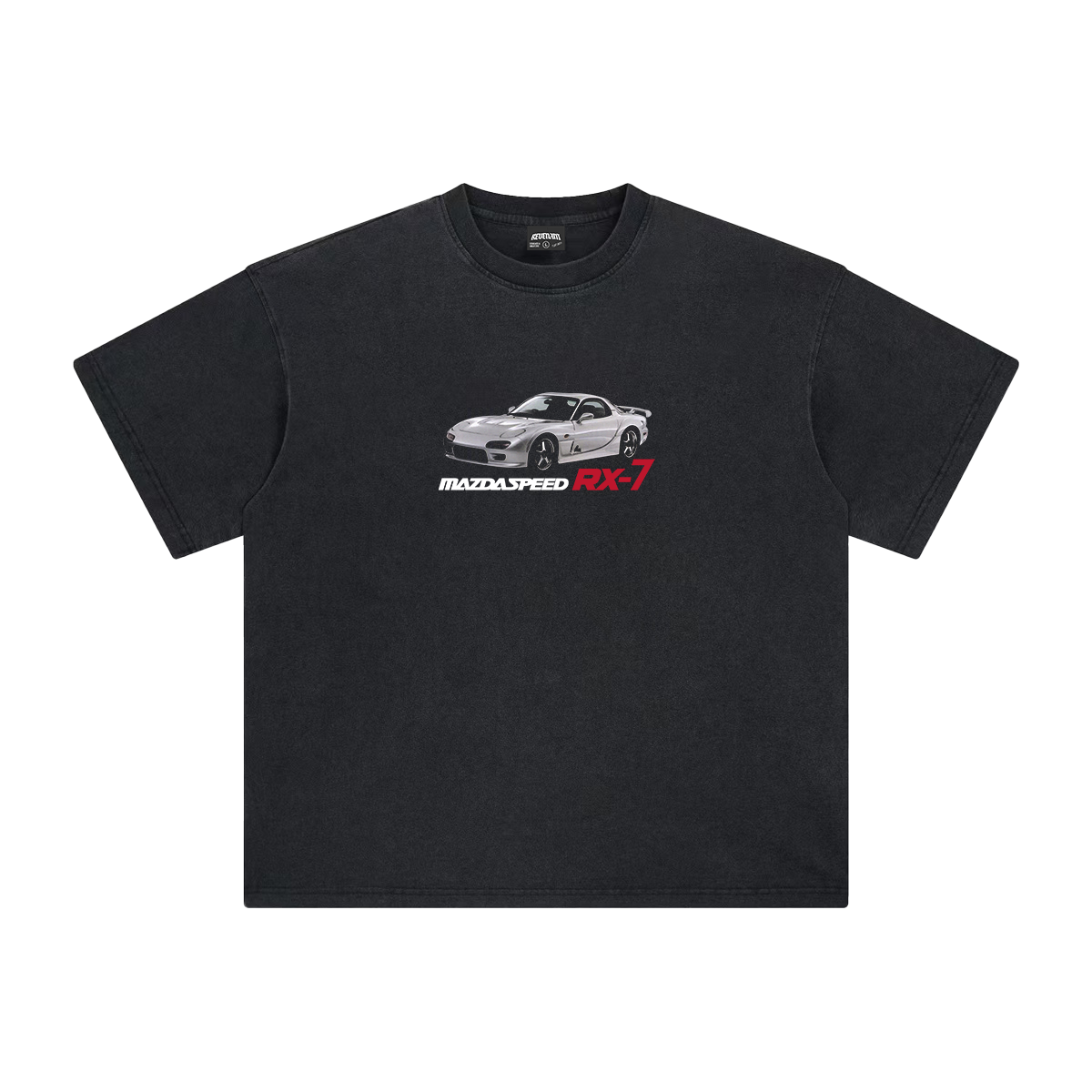 Mazdaspeed Rx-7 Tee in Washed Black