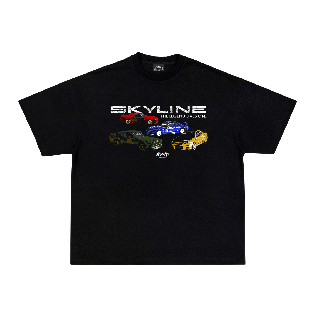 Nissan Skyline Tee in Black