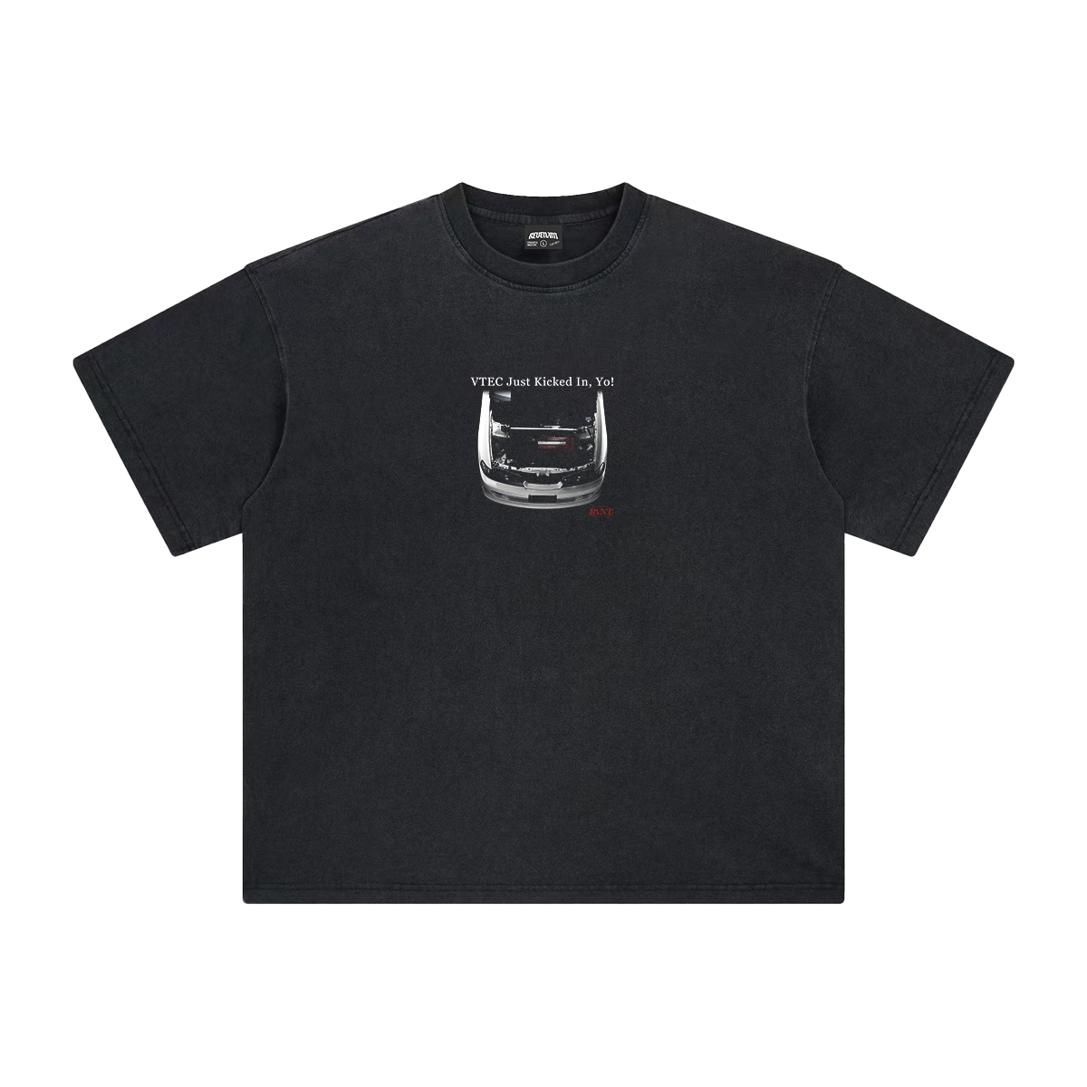 VTEC Integra Tee in Washed Black