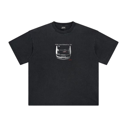 VTEC Integra Tee in Washed Black