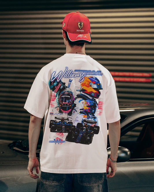 Williams Racing '25 Tee in White